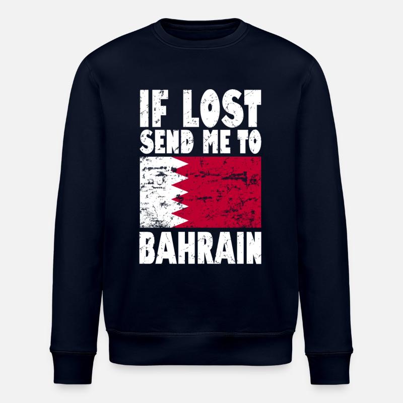 Drapeau de Bahreïn - Sweat bio ROLLER Stanley/Stella Unisexe - marine