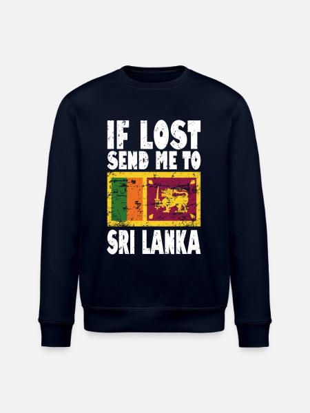 Drapeau du Sri Lanka - Sweat bio ROLLER Stanley/Stella Unisexe - marine