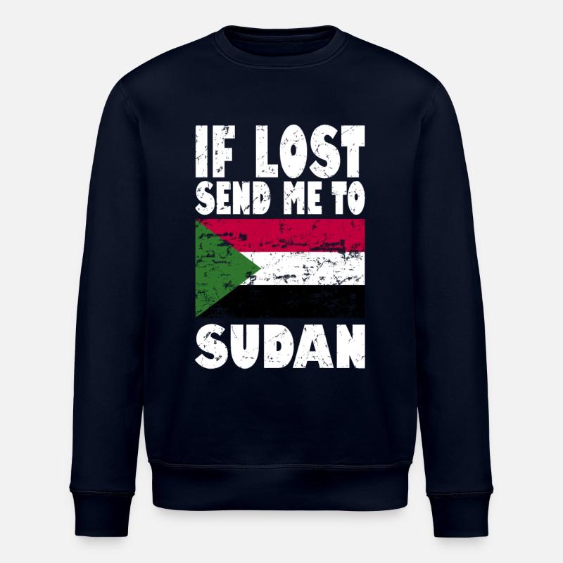 Drapeau du Soudan - Sweat bio ROLLER Stanley/Stella Unisexe - marine