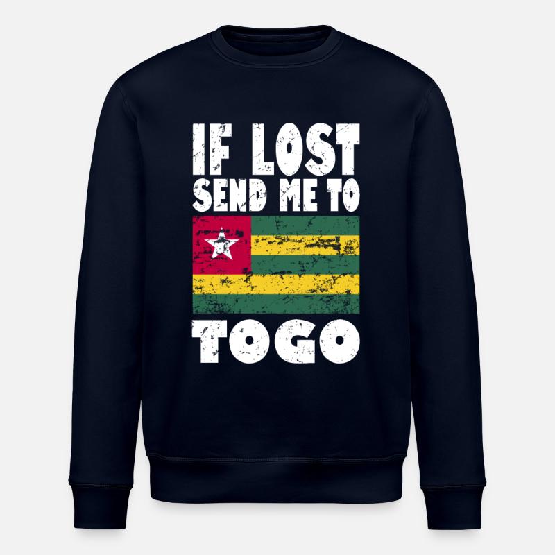 Drapeau du Togo - Sweat bio ROLLER Stanley/Stella Unisexe - marine