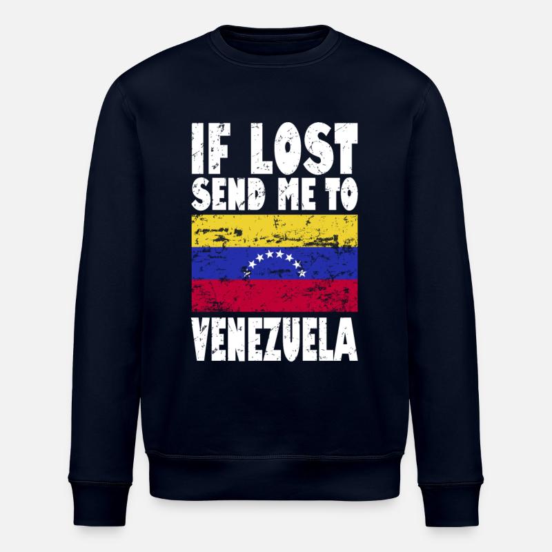Drapeau du Venezuela - Sweat bio ROLLER Stanley/Stella Unisexe - marine