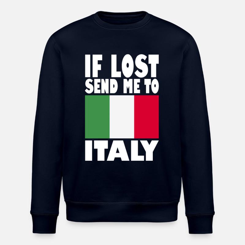 Drapeau de l’Italie - Sweat bio ROLLER Stanley/Stella Unisexe - marine