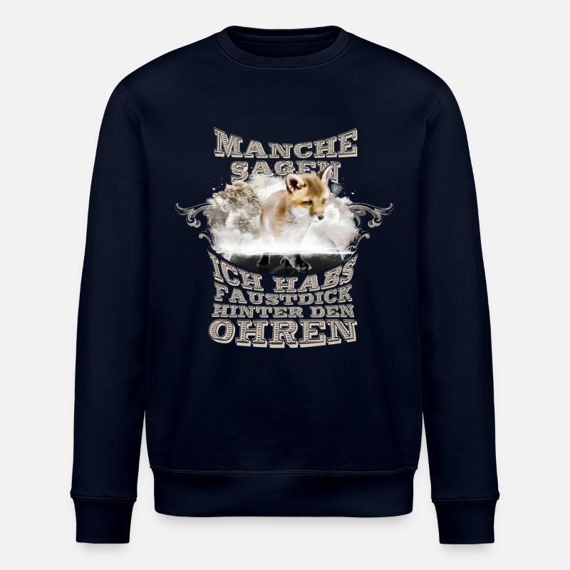 fuchs faustdick bengel - Stanley/Stella Unisex Bio-Sweatshirt ROLLER - Navy