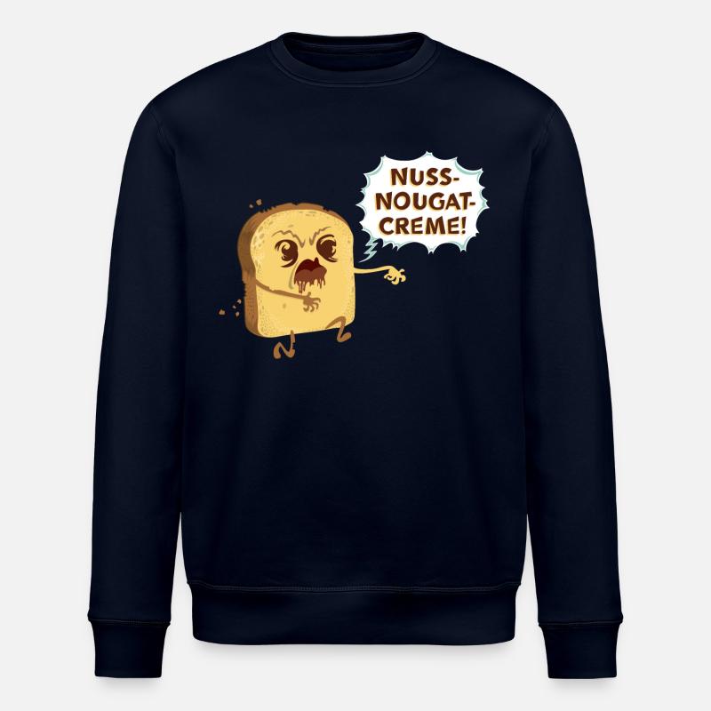 Zombie Toast: Nuss-Nougat-Creme - Stanley/Stella Unisex Bio-Sweatshirt ROLLER - Navy