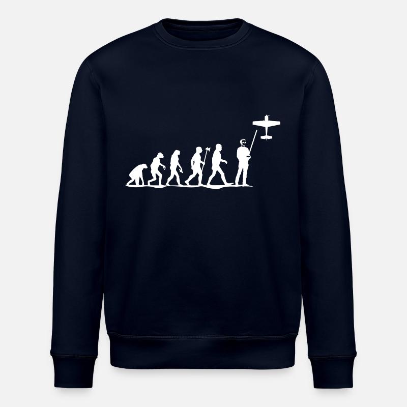 evolution modellfliegen - Stanley/Stella Unisex Bio-Sweatshirt ROLLER - Navy