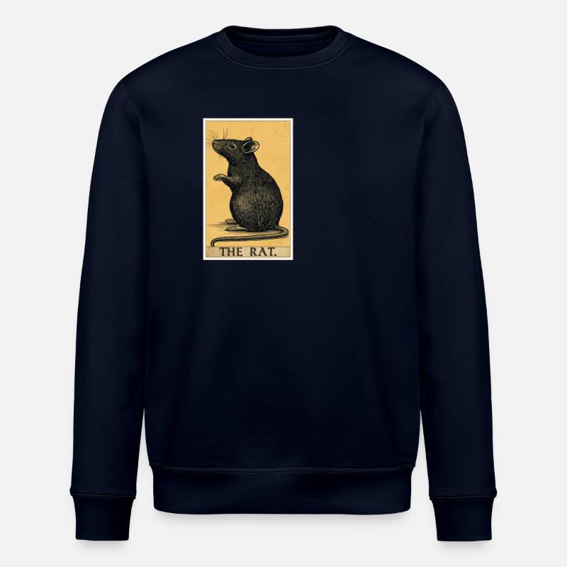 Ratten Ratte - Stanley/Stella Unisex Bio-Sweatshirt ROLLER - Navy