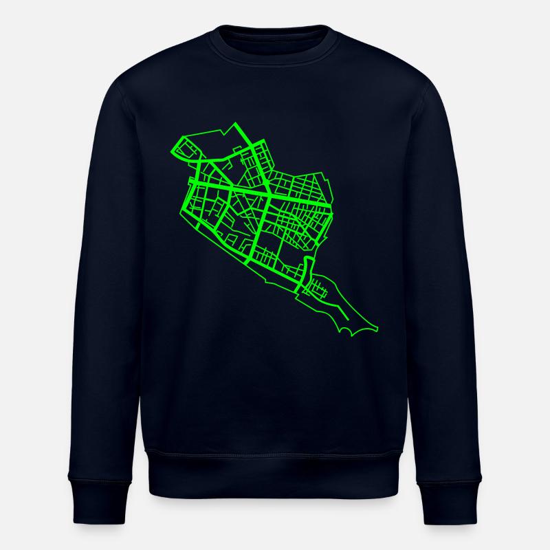 Friedrichshain Berlin - Stanley/Stella Unisex Bio-Sweatshirt ROLLER - Navy