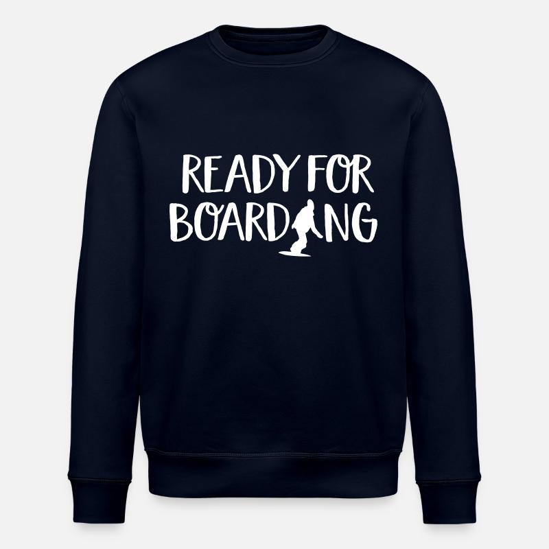 Snowboard - Stanley/Stella Unisex Bio-Sweatshirt ROLLER - Navy