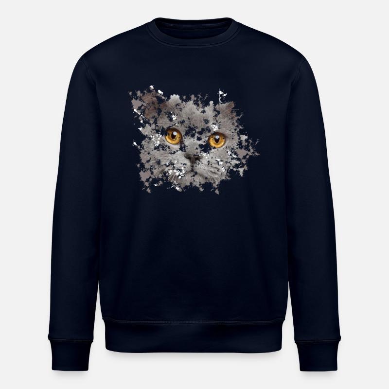 BKH face - Stanley/Stella ROLLER Unisex Organic Sweatshirt - navy