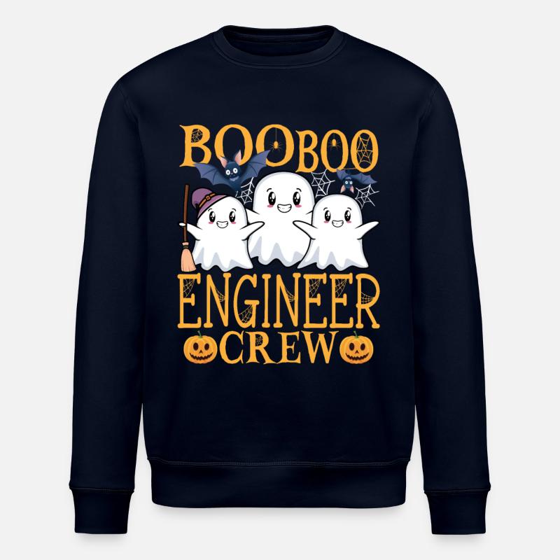 Engineer uu Funny Engineer - Stanley/Stella ROLLER Unisex Organic Sweatshirt - navy