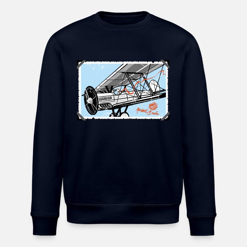 biplan - Sweat bio ROLLER Stanley/Stella Unisexe - marine