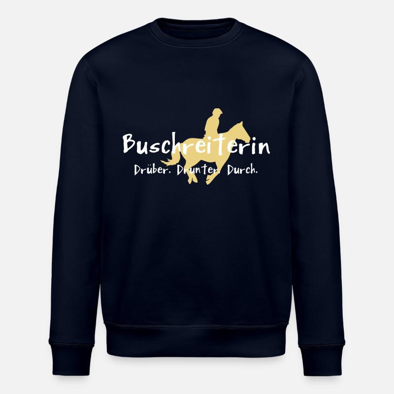 Buschreiterin - Stanley/Stella Unisex Bio-Sweatshirt ROLLER - Navy