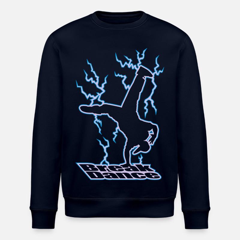 Electric breakdance - Sweat bio ROLLER Stanley/Stella Unisexe - marine