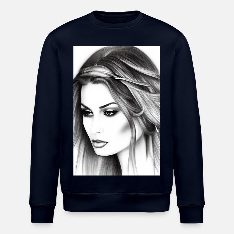 Beauté - Sweat bio ROLLER Stanley/Stella Unisexe - marine