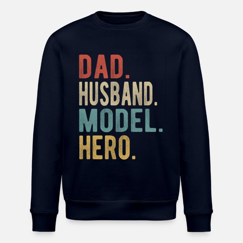 Modèle Papa Mari Héros - Sweat bio ROLLER Stanley/Stella Unisexe - marine