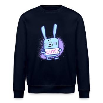 Lapin mignon - Sweat bio ROLLER Stanley/Stella Unisexe - marine - Devant - Nik (191cm)