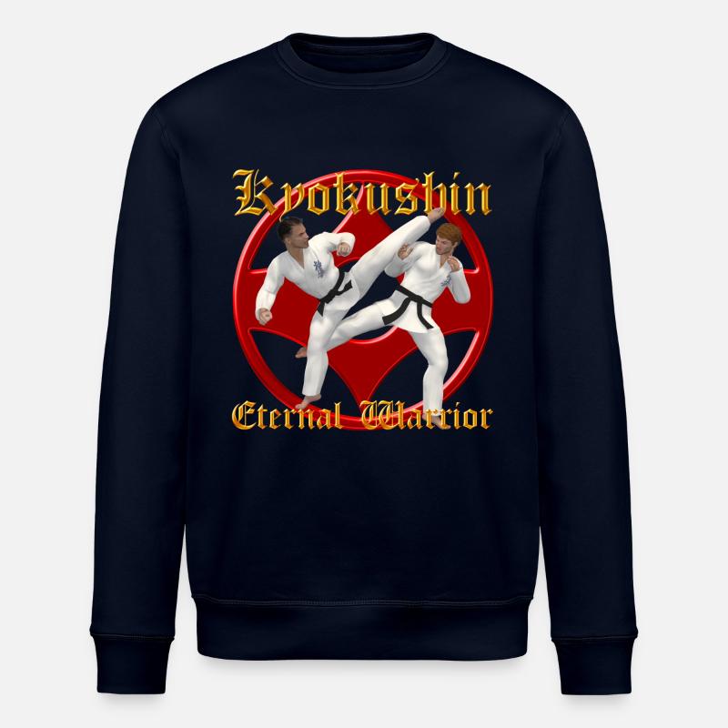 Kyokushin Krieger - Stanley/Stella Unisex Bio-Sweatshirt ROLLER - Navy