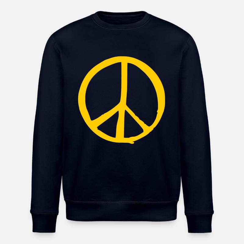 Peace - Sweat bio ROLLER Stanley/Stella Unisexe - marine