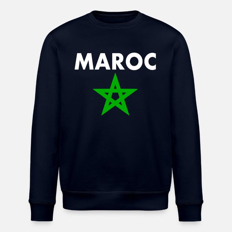Morocco - Stanley/Stella ROLLER Unisex Organic Sweatshirt - navy