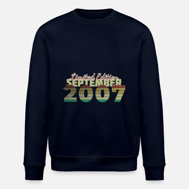 18. Geburtstag Limited Edition (SCR) 09/2007 - Stanley/Stella Unisex Bio-Sweatshirt ROLLER - Navy