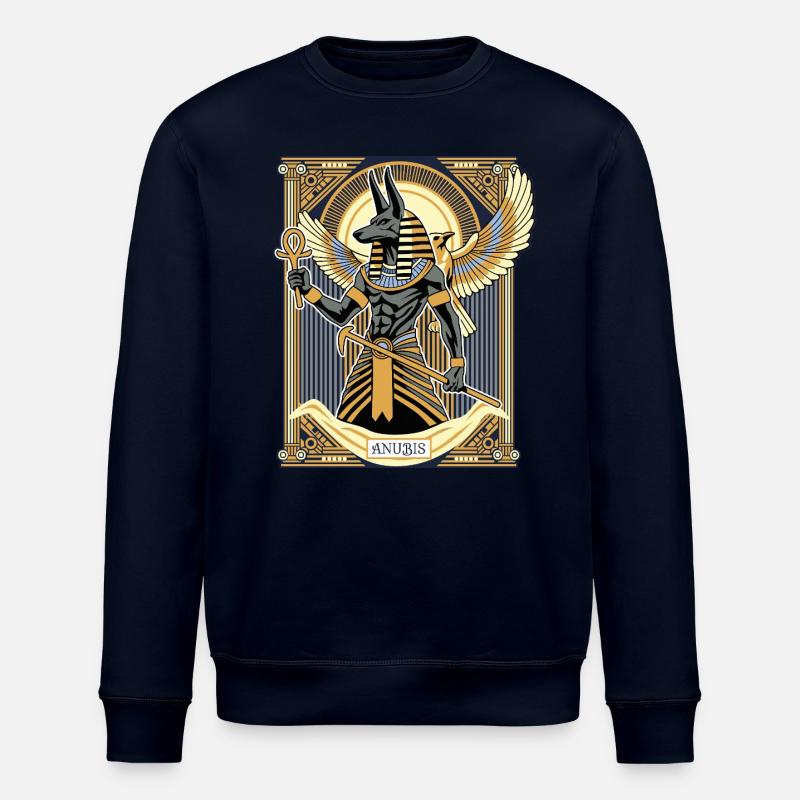 ANUBIS Der Herr der Unterwelt - Stanley/Stella Unisex Bio-Sweatshirt ROLLER - Navy