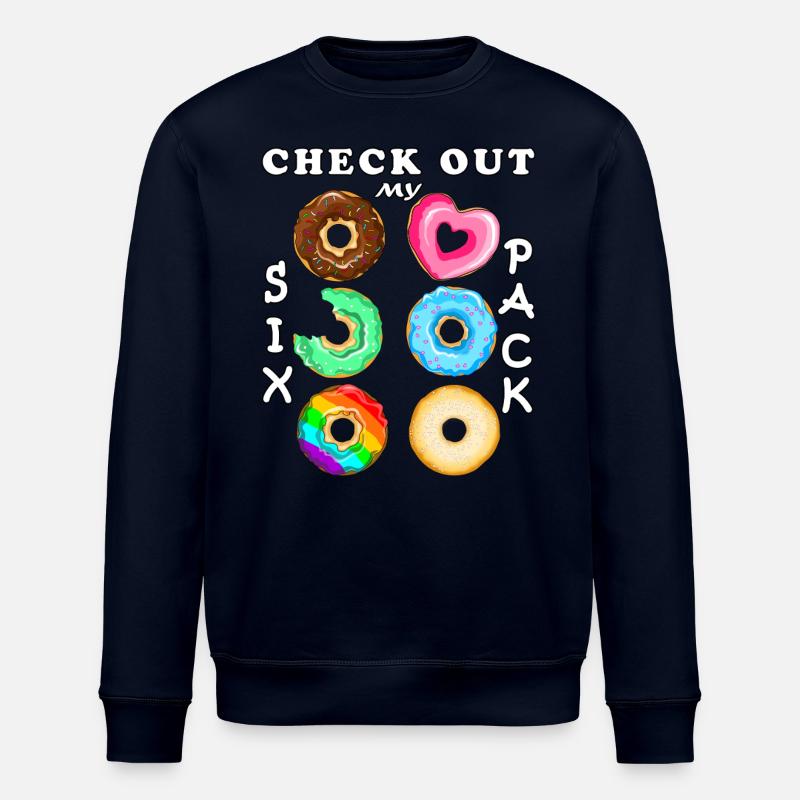 Découvrez mes beignets Sixpack - Sweat bio ROLLER Stanley/Stella Unisexe - marine