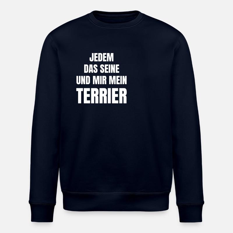 Hunderasse Terrier - Stanley/Stella Unisex Bio-Sweatshirt ROLLER - Navy