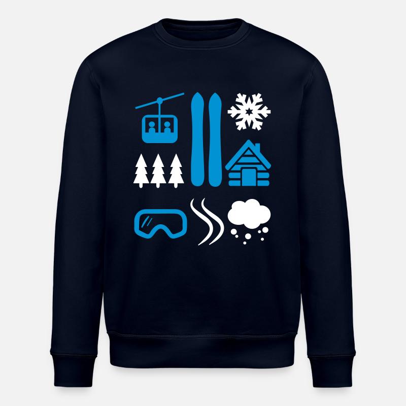 SKI - Stanley/Stella Unisex Bio-Sweatshirt ROLLER - Navy