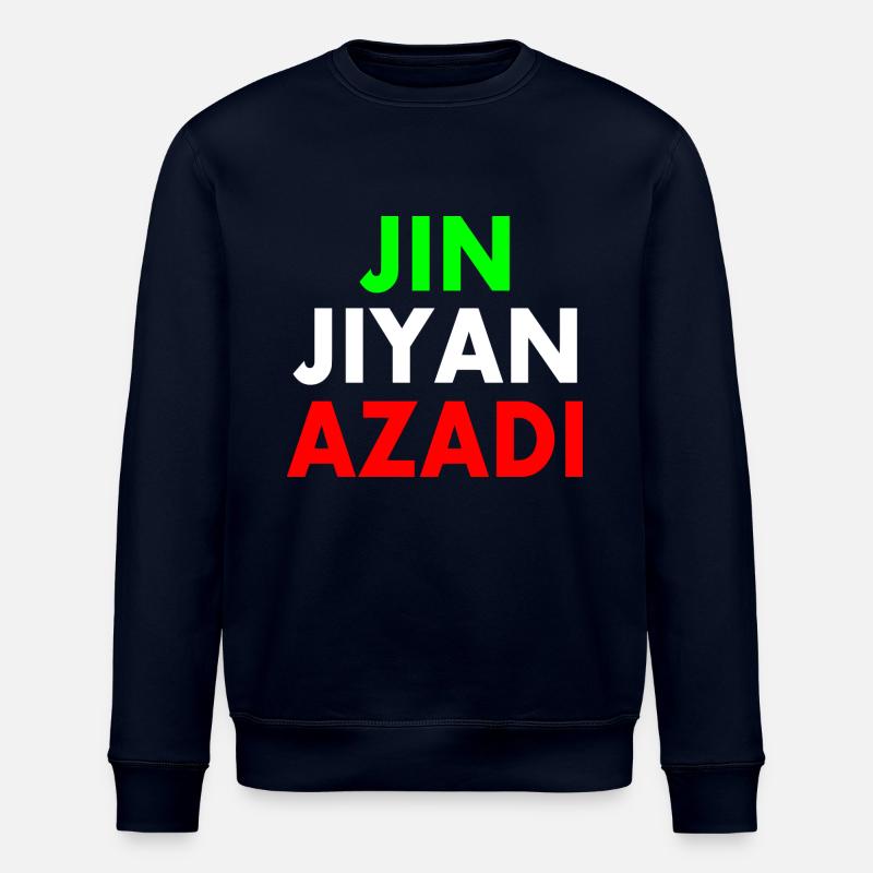 jin jiyan azadi - Sweat bio ROLLER Stanley/Stella Unisexe - marine