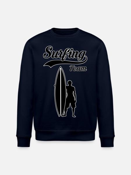 surfing team - Sweat bio ROLLER Stanley/Stella Unisexe - marine