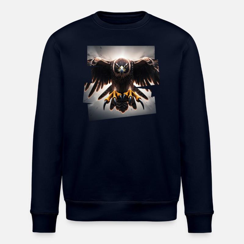 Adler Frontalangriff - Stanley/Stella Unisex Bio-Sweatshirt ROLLER - Navy
