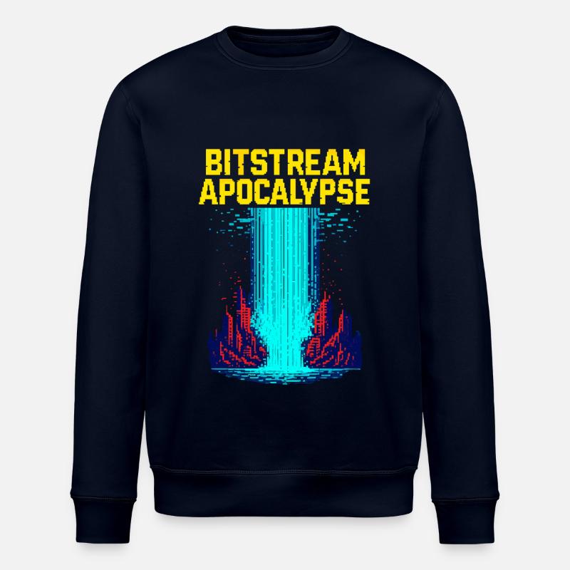 Bitstream Apokalypse - Stanley/Stella Unisex Bio-Sweatshirt ROLLER - Navy