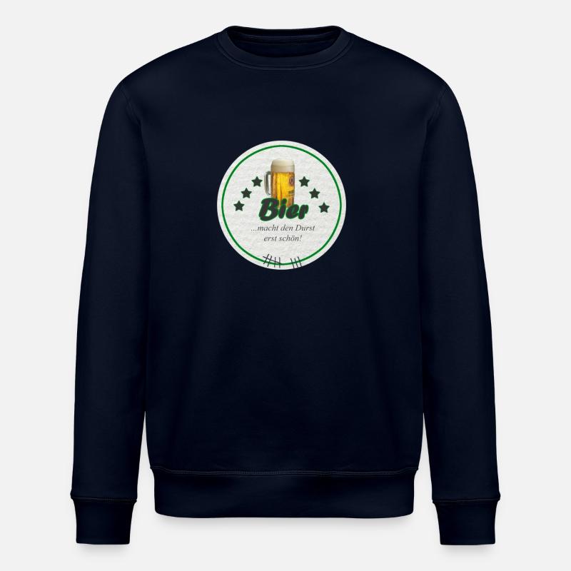 Bierdeckel schöner Durst - Stanley/Stella Unisex Bio-Sweatshirt ROLLER - Navy