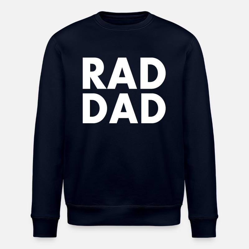 Rad dad - Stanley/Stella Unisex Bio-Sweatshirt ROLLER - Navy