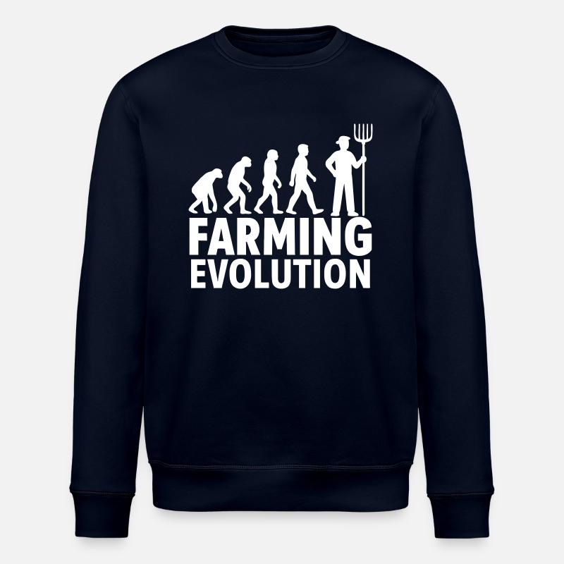 Évolution de l’agriculture Agriculture - Sweat bio ROLLER Stanley/Stella Unisexe - marine