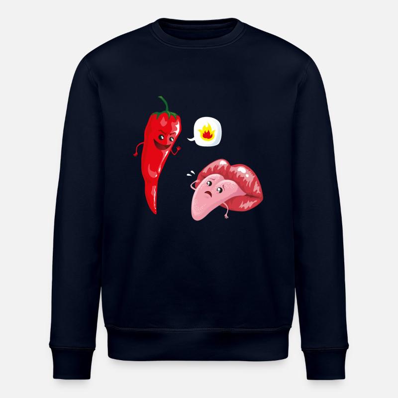Chili & Zunge - Stanley/Stella Unisex Bio-Sweatshirt ROLLER - Navy