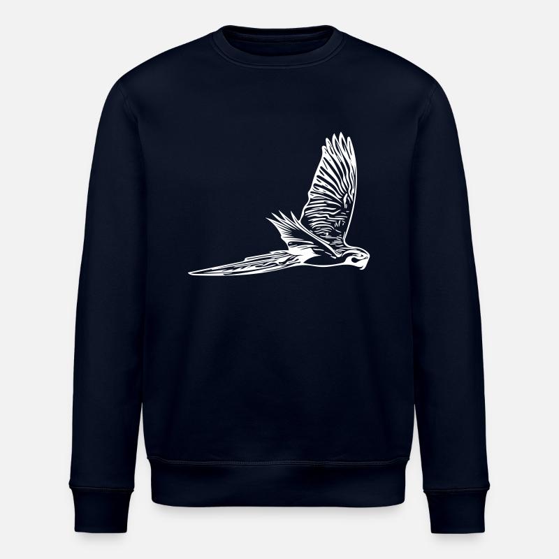 Papagei - Stanley/Stella Unisex Bio-Sweatshirt ROLLER - Navy