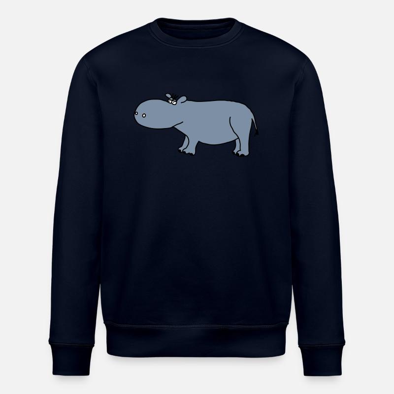 Nilpferd - Stanley/Stella Unisex Bio-Sweatshirt ROLLER - Navy