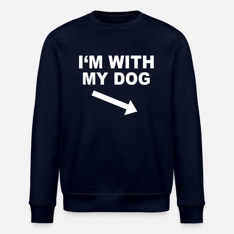 CHIEN - Sweat bio ROLLER Stanley/Stella Unisexe - marine