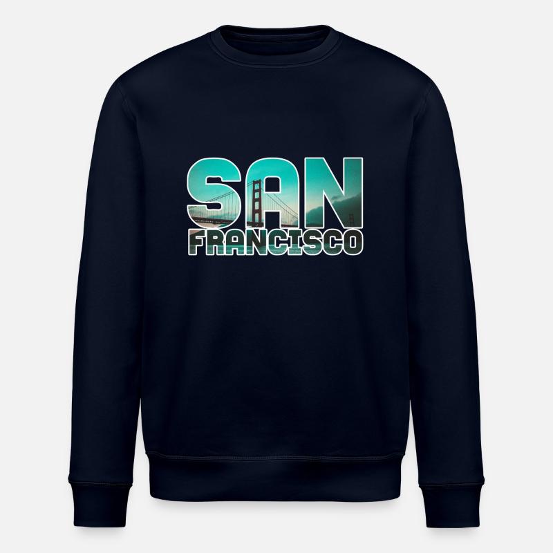 San Francisco - Stanley/Stella Unisex Bio-Sweatshirt ROLLER - Navy