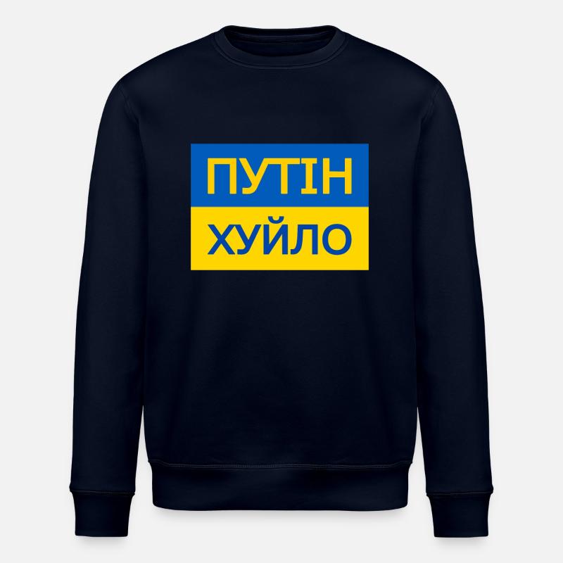 putin khuylo - Stanley/Stella Unisex Bio-Sweatshirt ROLLER - Navy