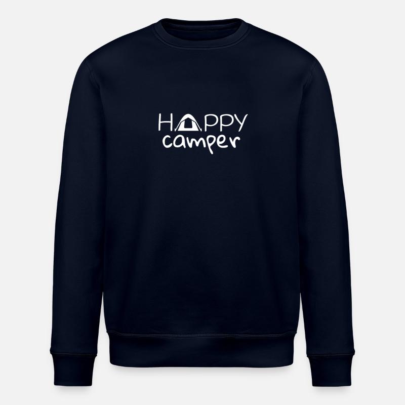 happy camper - Sweat bio ROLLER Stanley/Stella Unisexe - marine