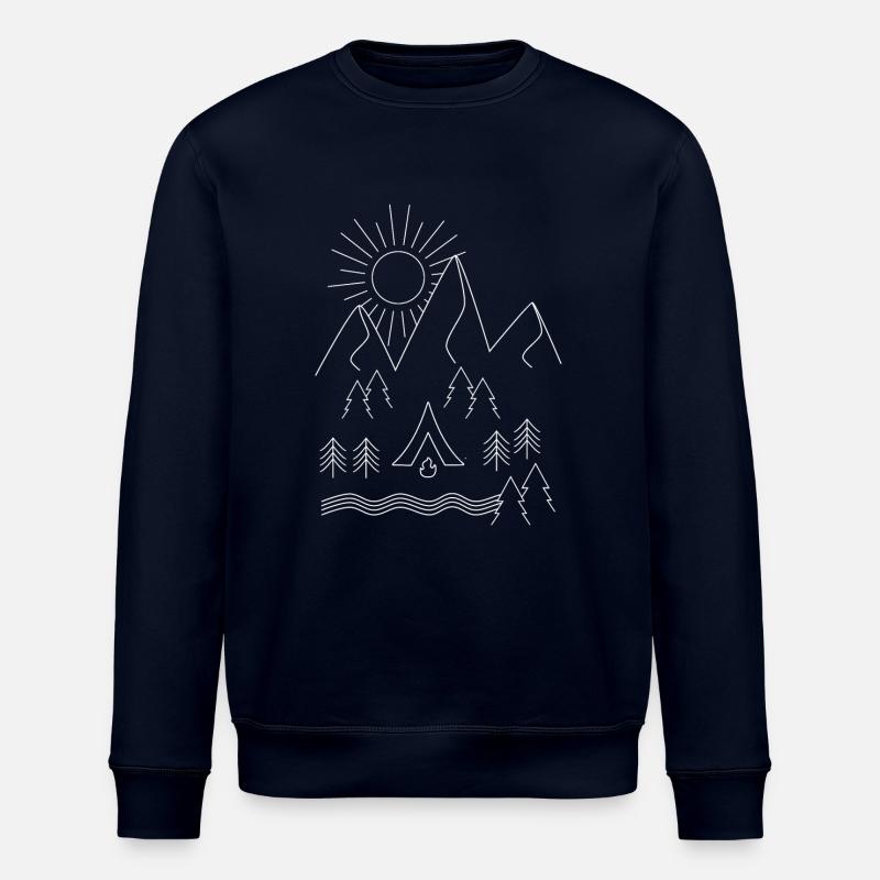 Camping - Stanley/Stella Unisex Bio-Sweatshirt ROLLER - Navy
