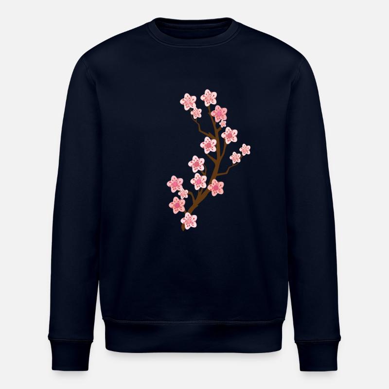 kirschblüte - Stanley/Stella Unisex Bio-Sweatshirt ROLLER - Navy