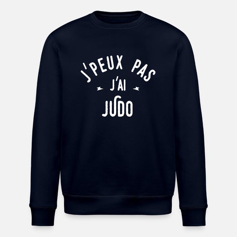 j'peux pas j'ai judo - Sweat bio ROLLER Stanley/Stella Unisexe - marine