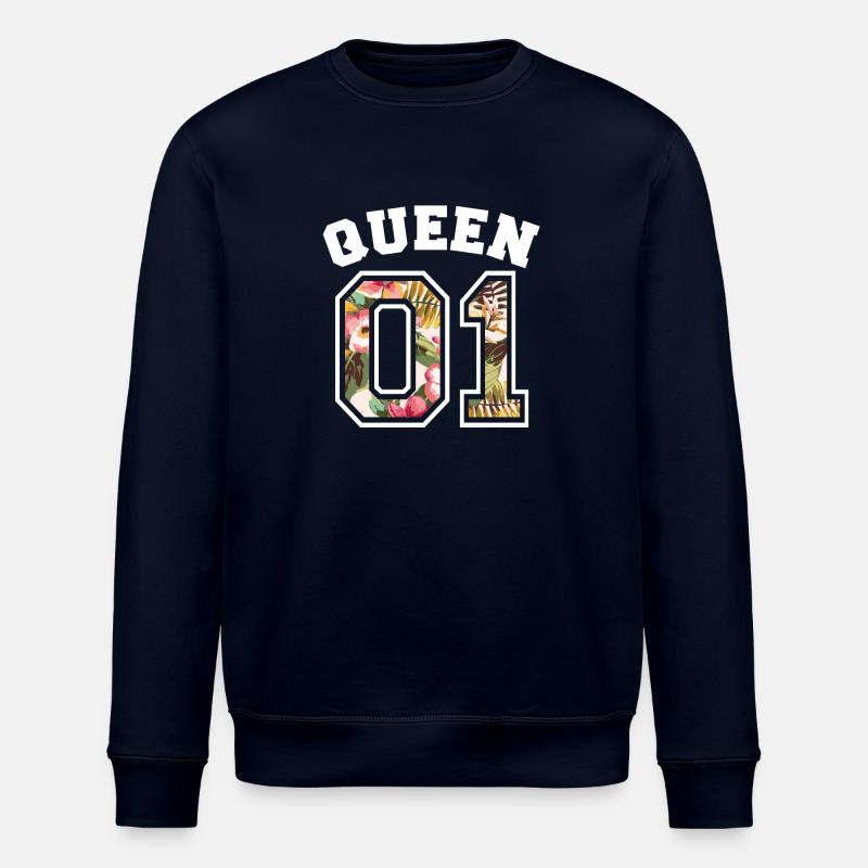 Queen 01 - Stanley/Stella Unisex Bio-Sweatshirt ROLLER - Navy