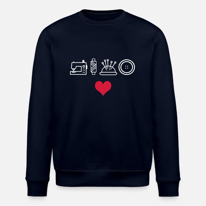 nähen - Stanley/Stella Unisex Bio-Sweatshirt ROLLER - Navy
