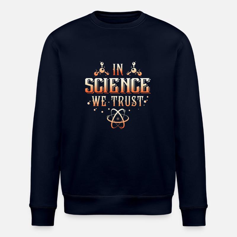In Science we trust - Sweat bio ROLLER Stanley/Stella Unisexe - marine