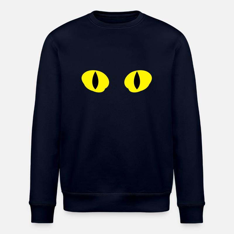 katze augen - Stanley/Stella Unisex Bio-Sweatshirt ROLLER - Navy