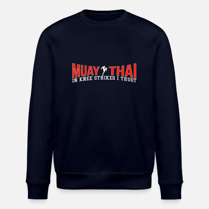 MUAY THAI - Stanley/Stella Unisex Bio-Sweatshirt ROLLER - Navy